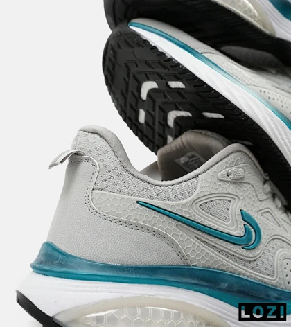 کفش کتانی مردانه طوسی آبی Nike air max pluse