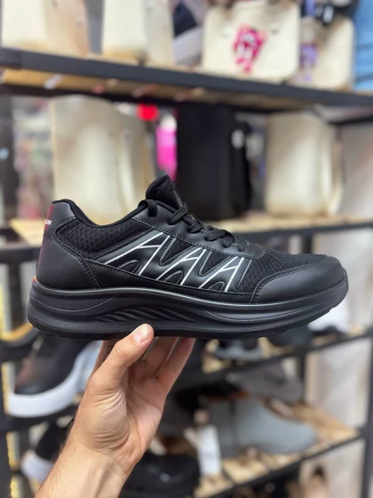 کتانی مردانه سالامون مدل پرو مشکی