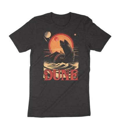 تیشرت طرح Sandworm Sunset Retro کد 294779