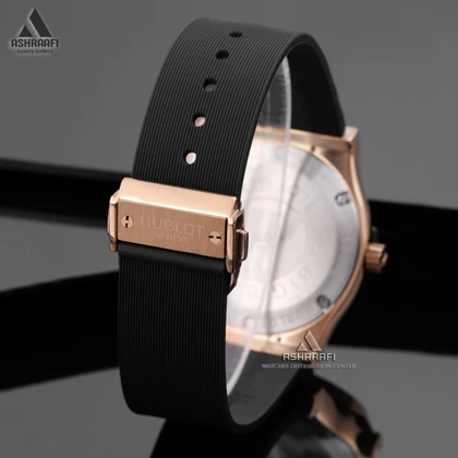 ساعت هابلوت بند رابر Hublot Classic Fusion KRG