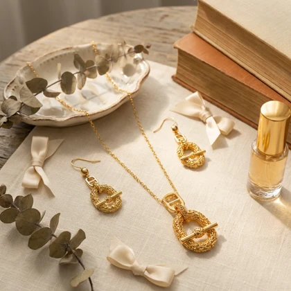 ست گوشواره گردنبند