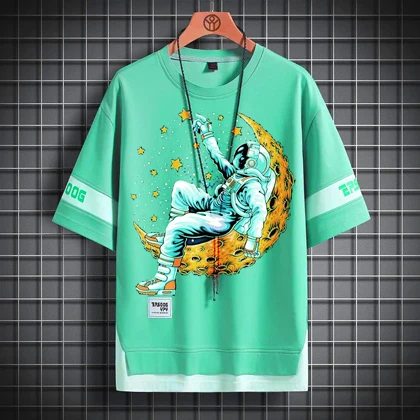 تیشرت آستین کوتاه پنبه