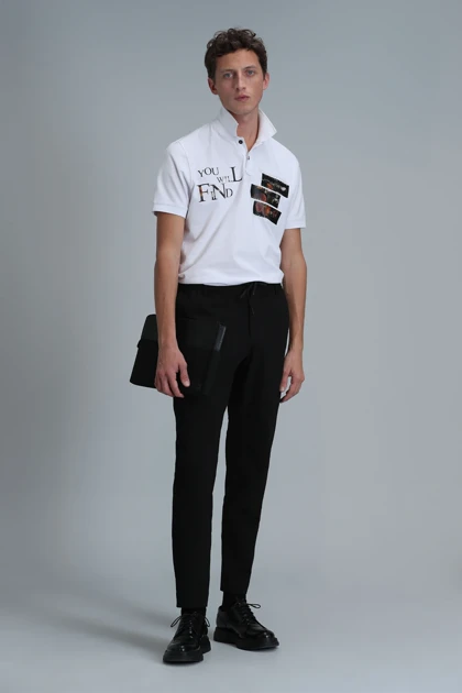 تیشرت یقه پولو مردانه lufian lufian