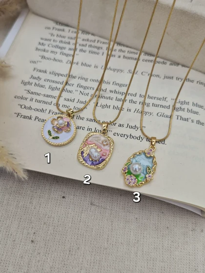 گردنبند میناکاری