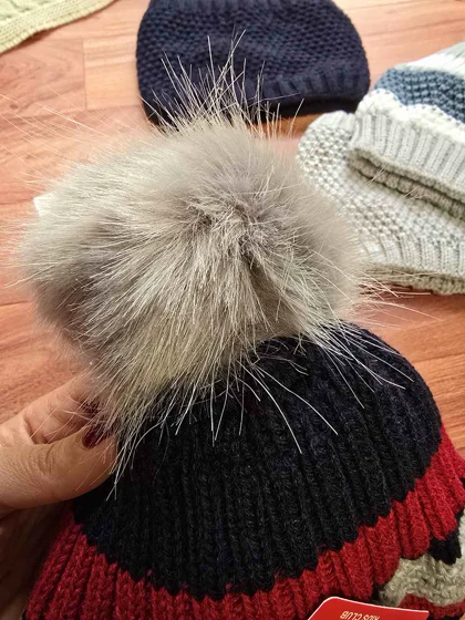 کلاه بافت و رینگ بچگانه