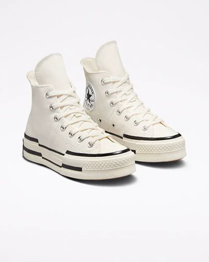کفش آل استار اصل مدل کتانی پلاس سفید converse plus
