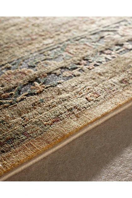 فرش ماشینی مادرمد کوکو مدل Leoville ابعاد 200 × 300 سانتی‌متر - بژ