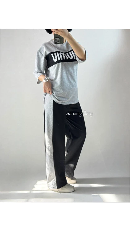 ست تیشرت و شلوار میومیو زنانه 90890