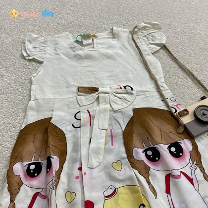 سارافون نخی دخترانه مدل GIRL