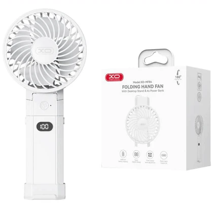 پنکه دستی و رومیزی شارژی تاشو ایکس او MF84