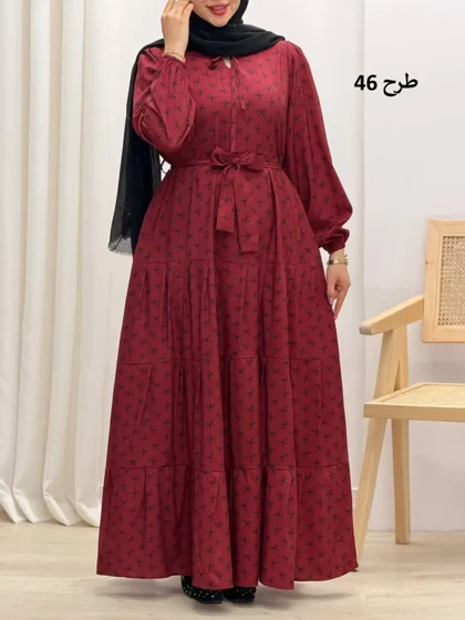 3982- پیراهن بلند نوردخت