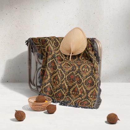 شال مبل ریش دار classic 373