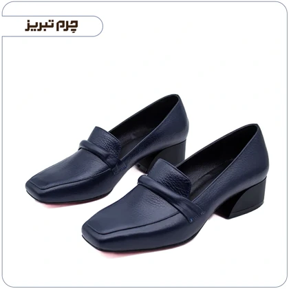 کفش پاشنه‌دار زنانه چرم مدل N7805