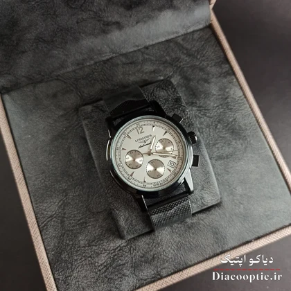 ساعت مچی مردانه برند Longines سه موتور مدل DO1157 حصیری