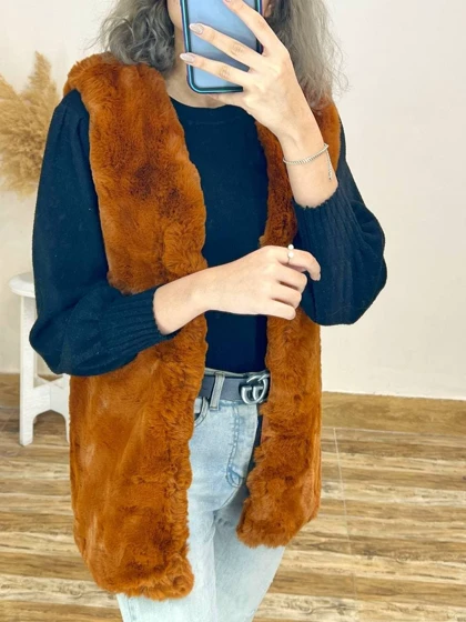 جلیقه خز آستردار کد 1404