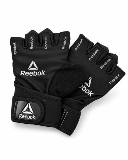 دستکش اسپرت ورزشی باشگاهی زنانه مدل ریبوک Reebok رنگ مشکی