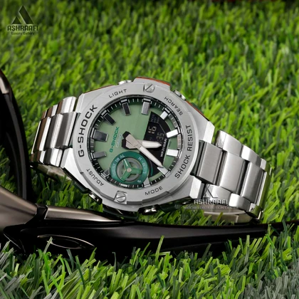ساعت جیشاک استیل Casio G-Shock GST-B500-GS20