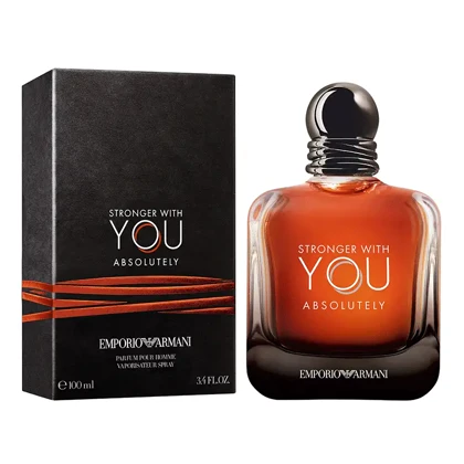 ادو پرفیوم مردانه جورجیو آرمانی (Giorgio Armani) مدل Stronger With You Absolutely حجم 100 میلی‌لیتر