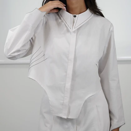 شومیز لینن هلال