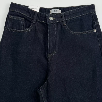 شلوار جین نیم بگ 1008158