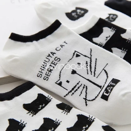 جوراب مچی گربه سیبیل دراز