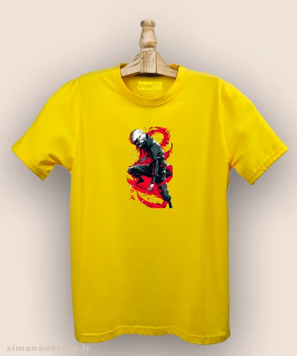 تیشرت مردانه و زنانه طرح توکیو غول شخصیت کانکی کد 956