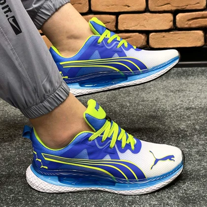 کتانی اسپرت مردانه مدل پوما PUMA رنگ سفید آبی