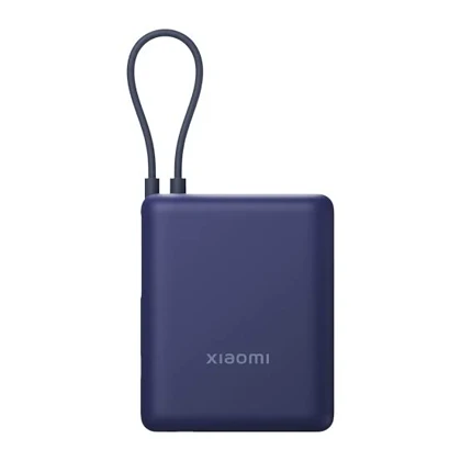 پاوربانک شیائومی 10000 میلی‌آمپر ساعت 33 وات مدل PB1033MI با کابل USB-C داخلی