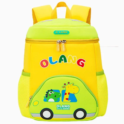 کیف کوله پشتی بچه گانه زرافه تمساح اورجینال اولنگ OLANG 6115