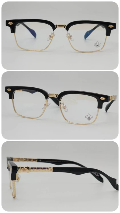 عینک آفتابی مردانه و زنانه کروم هارتز Chrome Hearts 8316 و عینک شب