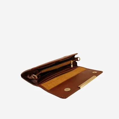کیف دوشی چرم زنانه