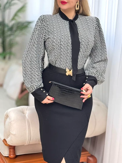 شومیز کرواتی 2814