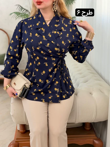 تونیک الیزه بغل گره 3786