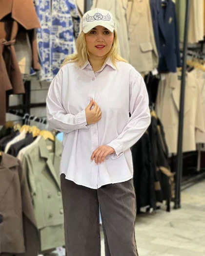 شومیز سیلک تابستانی لخت و ریزشی