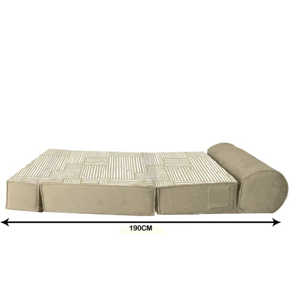 کاناپه تخت شو یک نفره خطی مینیمال مدل M1014