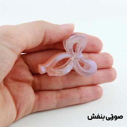 کلیپس دخترانه مدل پاپیون دنباله دار کوچک