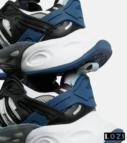 کفش کتانی مردانه و زنانه سفید مشکی آبی ADIDAS performance x9000l4 مدل 7035