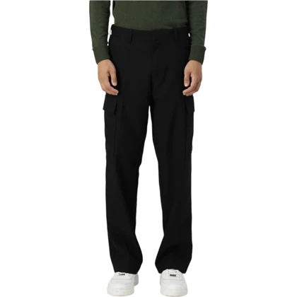 شلوار پارچه‌ای مردانه بگ استایل شش جیب از JACK & JONES کد 308