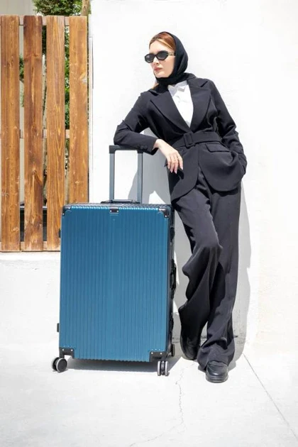 ست چمدان مدل Rose Merry RL-318-3S_S.Grey