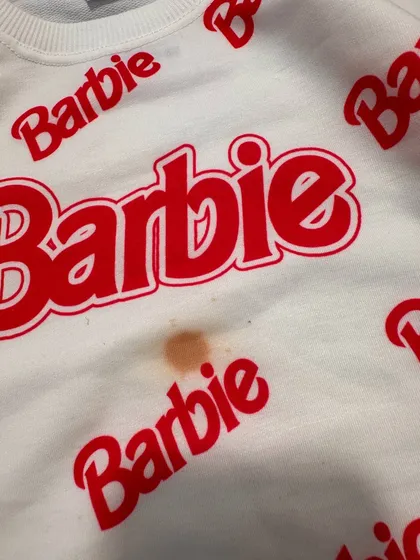 بلوز فینگردار barbie (ایراددار)