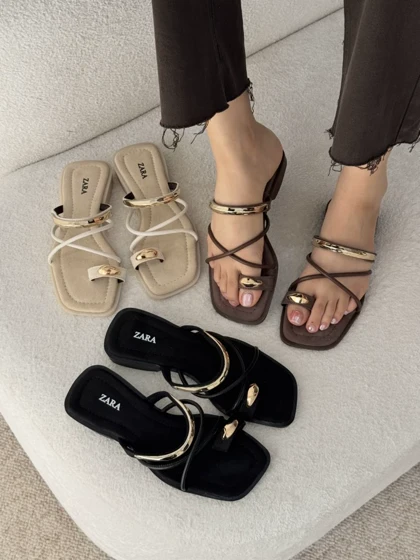 اسلیپر ضربدری دو یراق شالو 2490