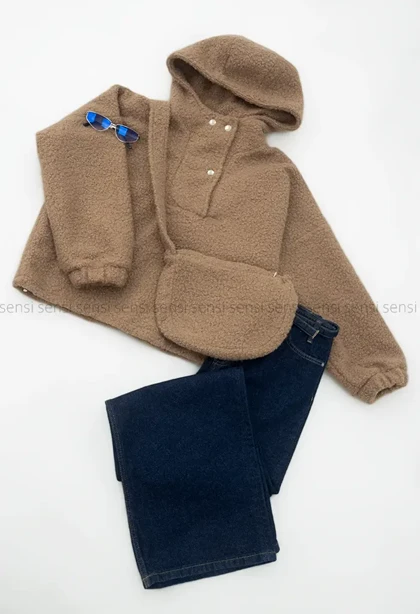 هودی آستر دار تدی کیف دارکد1004939