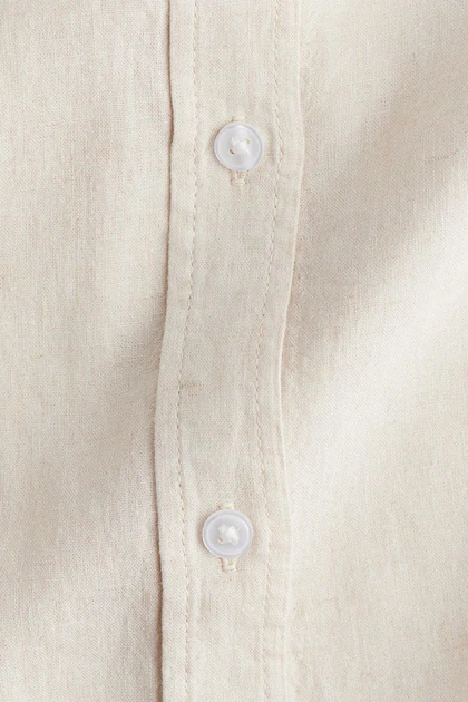 شومیز لینن کرم CH&M210