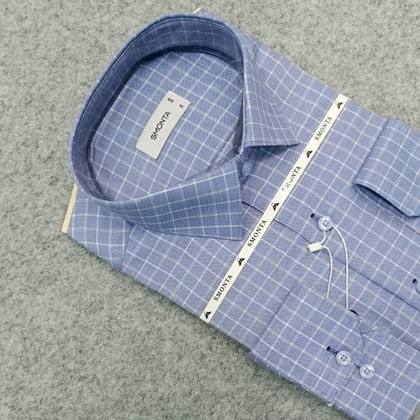 پیراهن طرحدار مردانه قواره ازاد ( قواره کلاسیک ) _ استین بلند