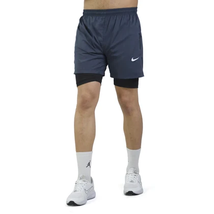 شلوارک کشاله دار رانینگ ورزشی مردانه نایک مدل DS-JDI-4E0643 طوسی تیره