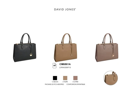 کیف دستی مدل David Jones CM6861A