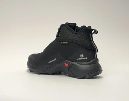 بوت ساق‌دار آی رانر I - Runner رویه برزنت ضد آب مشکی