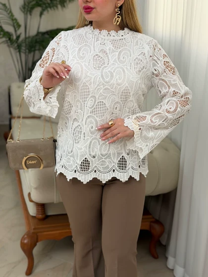 شومیز وارداتی مهرخ 3719