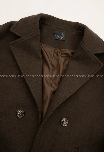 پالتو فوتر 4دکمه آستر دار کد1004886