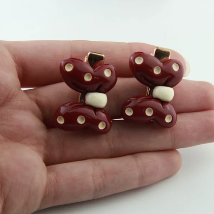 گیره مو دخترانه مدل پاپیونی 2 عددی